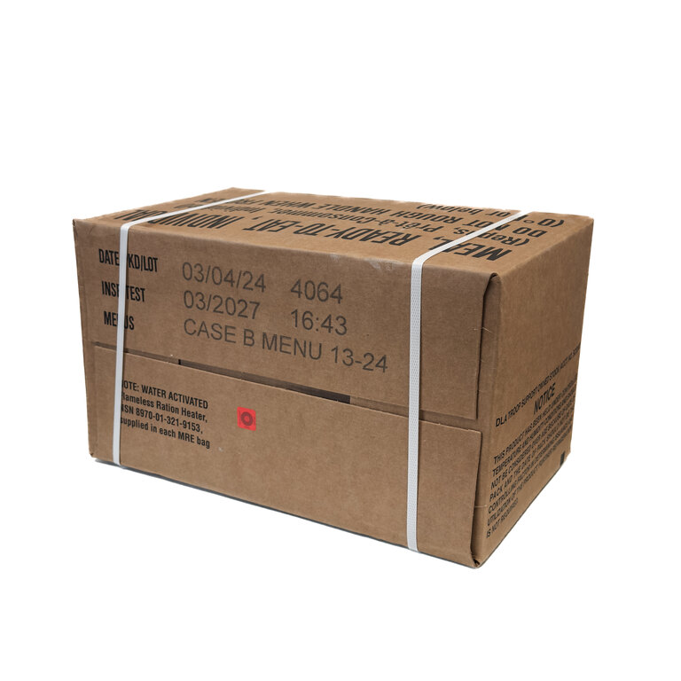 Bojová dávka potravy MRE US ARMY® / Bedna B - Menu 13-24