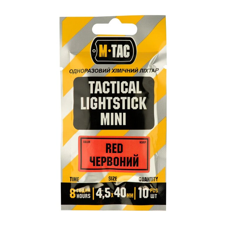 Chemické světlo Mini M-Tac®, 10 ks
