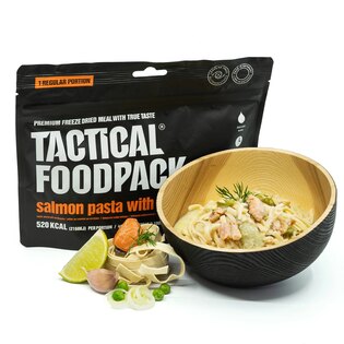 Dehydrované jídlo Těstoviny s lososem a bílým vínem Tactical Foodpack®