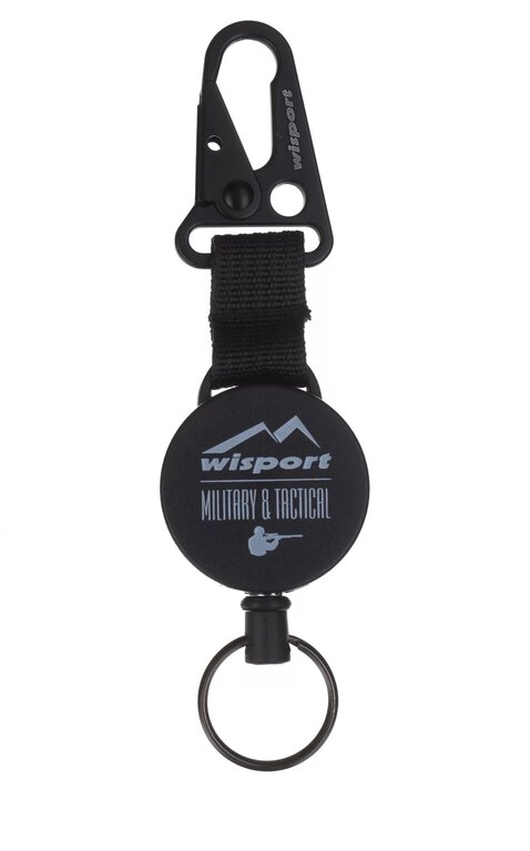 Karabina Key-Back se samonavíjecí šňůrou Wisport®