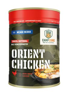 Konzerva Orient Chicken CampCore® / samoohřev