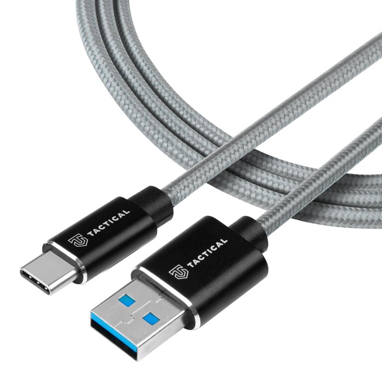 Nabíjecí kabel Fast Rope Aramid Tactical®, USB-A/USB-C