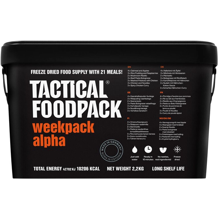 Nouzové balení potravin Weekpack Alpha Tactical Foodpack®