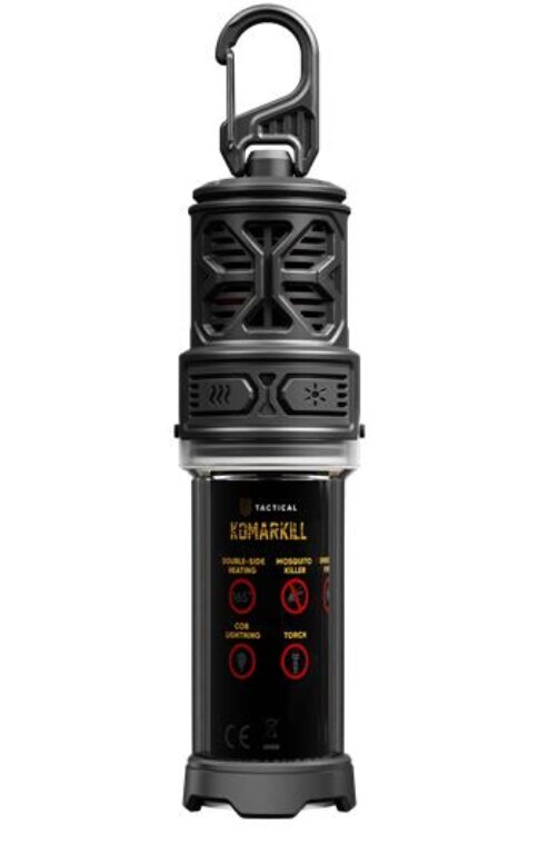 Odpuzovač komárů s lucernou a powerbankou KomarKill Tactical®