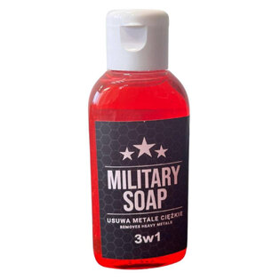 Speciální tekuté mýdlo na ruce, tělo a vlasy Military Soap®