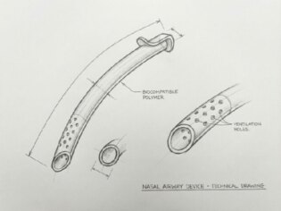 Sterilní nosní vzduchovod NPA SurSecur 6:8 Medical®