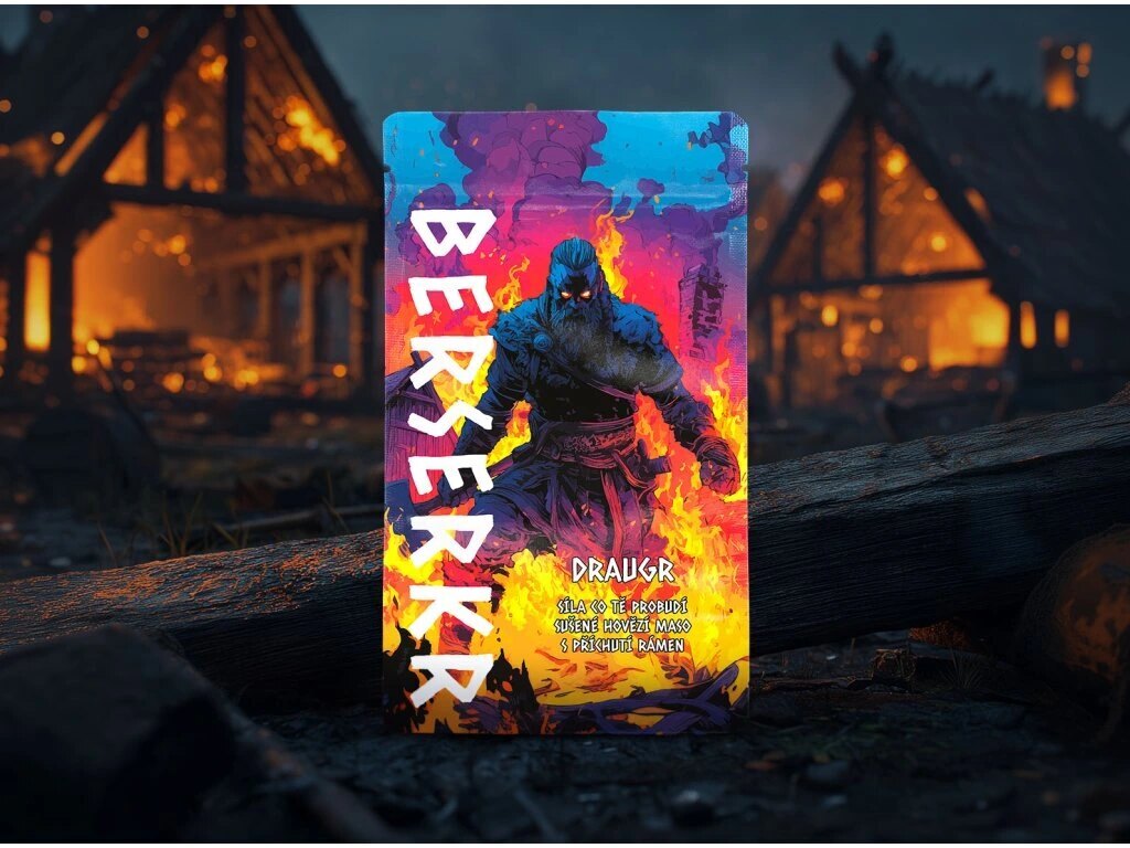 Sušené hovězí maso / jerky DRAUGR - Rámen Berserker®