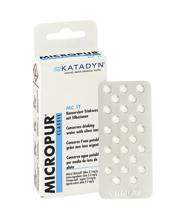 Tablety na čištění vody KATADYN® Micropur Classic MC 1T 100 tb