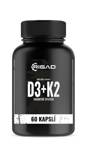 Vitamín D3 + K2 + MTC olej Rigad®